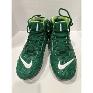 [AH4000-300] Mens Nike FORCE SAVAGE PRO 2 'GREEN' Men’s 9 Football Cleats